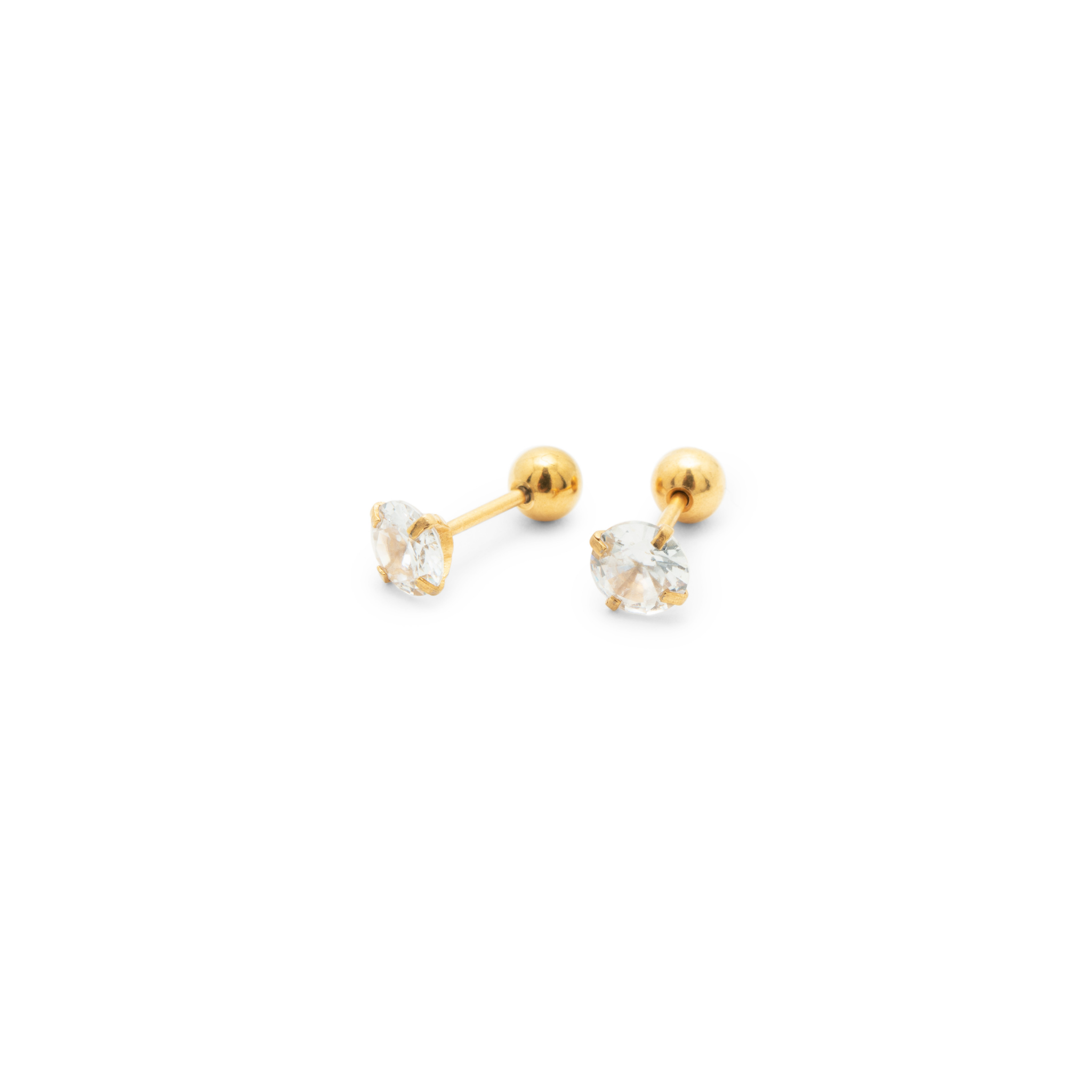 STUD ATENEA DORADO