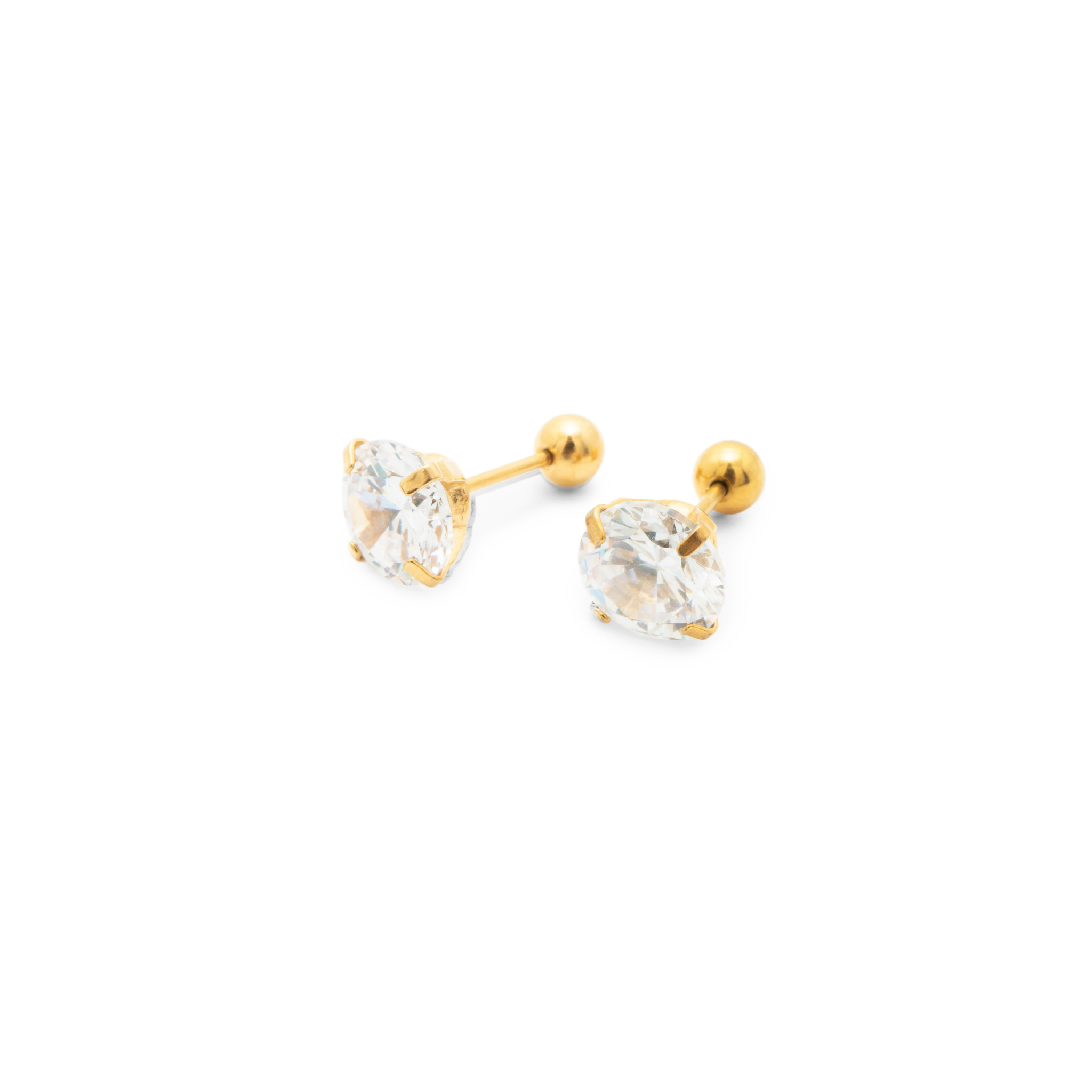 ARETES ATENEA DORADO