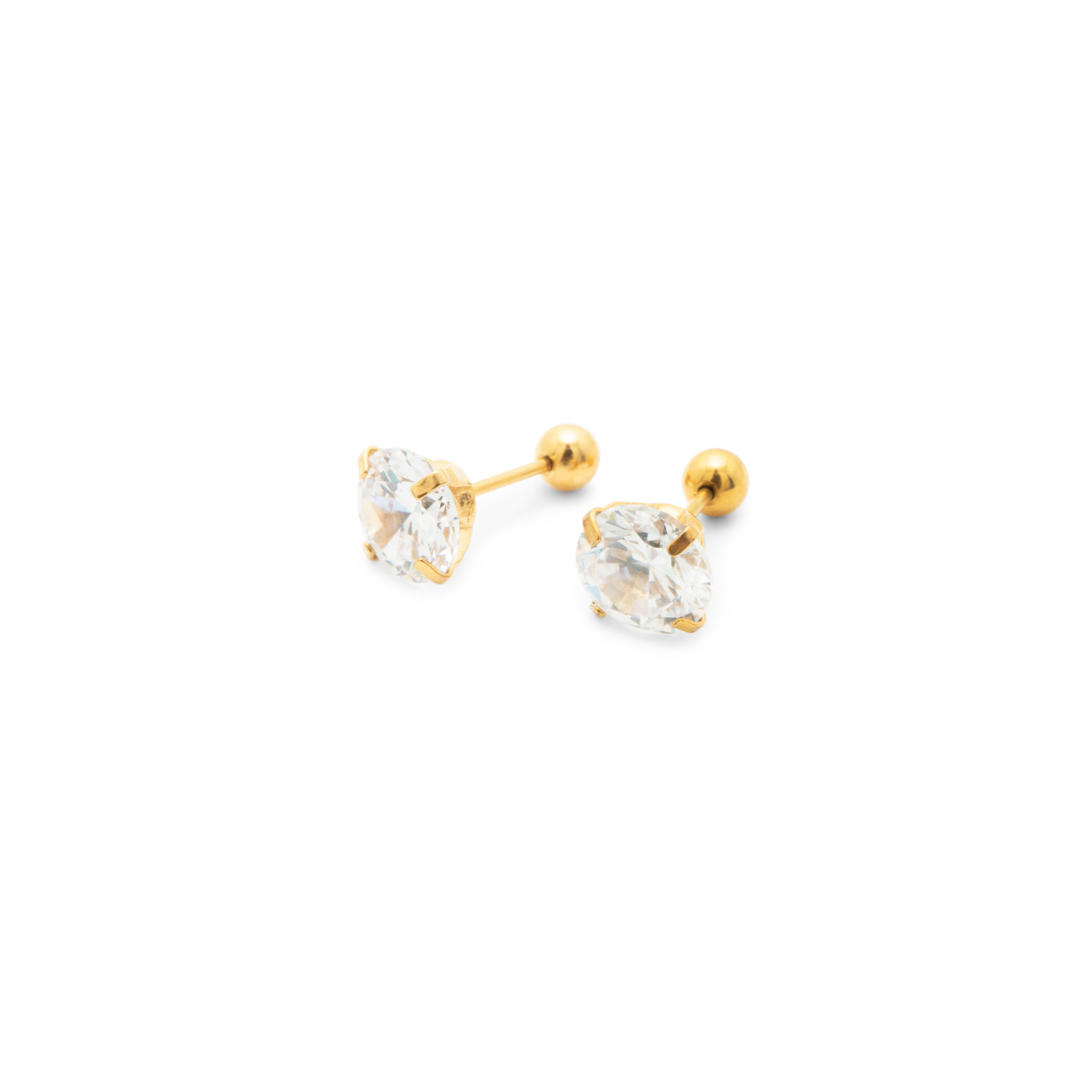 ARETES ATENEA DORADO