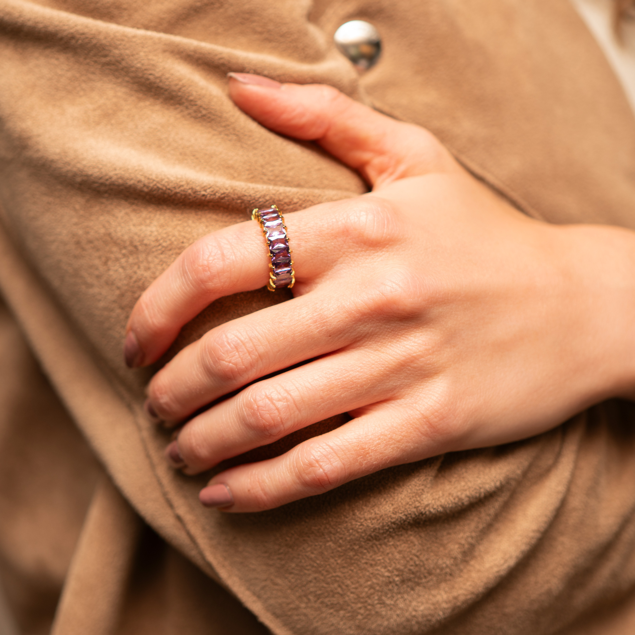 ANILLO CASANDRA MORADO